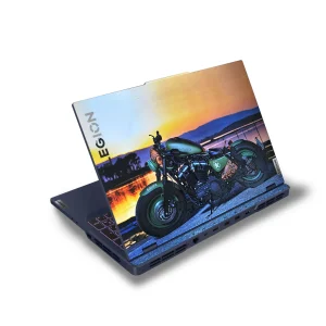 The Rider | Embossed Laptop Skin