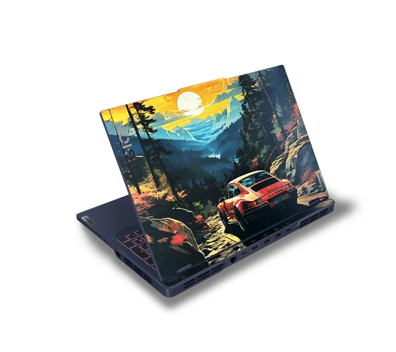 Embossed Road Trip | Laptop Skin