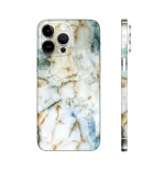 Glossy White Marble | Mobile Skin