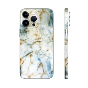 Glossy White Marble | Mobile Skin
