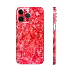 Glossy Red Marble | Phone Skin