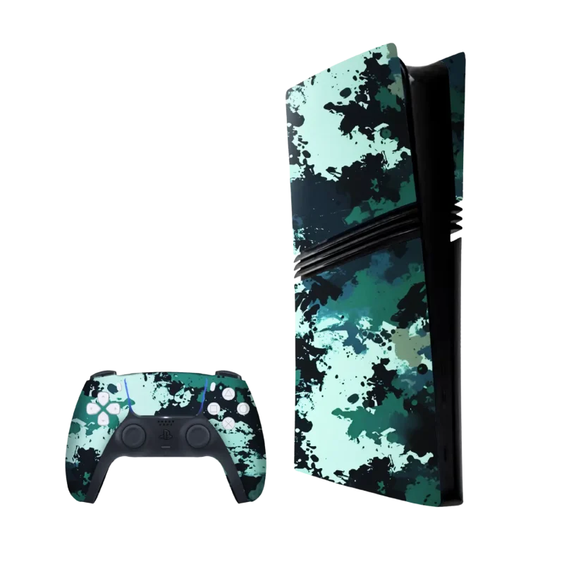 Green Splash Skin | PlayStation