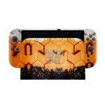 Golden Honeycomb Geometric Skin For Nintendo Switch 2