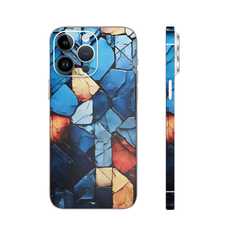 Abstract Mosaic Stone Texture Phone Skin