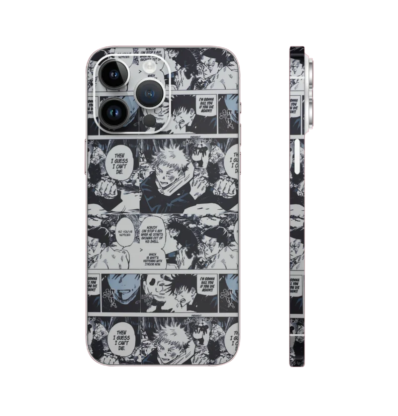 Black & White Comic Style | Mobile Skin