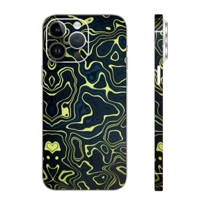 Yellow Swirl | Mobile Skin