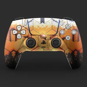 Golden HoneyComb | Ps5 Controller Skins