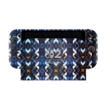 Blue Geometric Mosaic Skins for Nintendo Switch 2