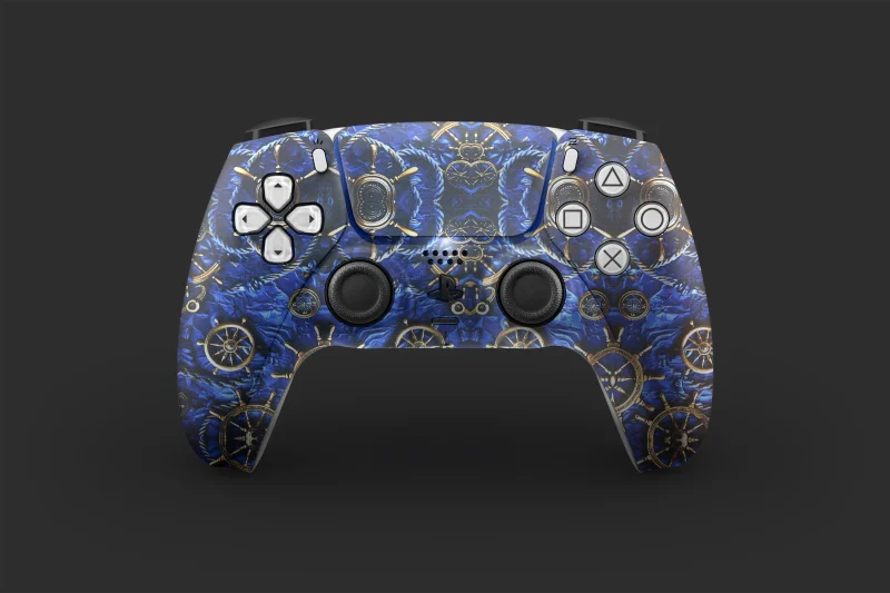 Nautical Steering Wheel | Ps5 Controller Skins