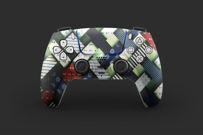 Nautical Patchwork | Ps5 Controller Skins