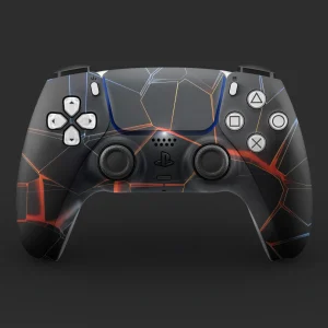 Dark Hexagon Grid | Ps5 Controller Skins