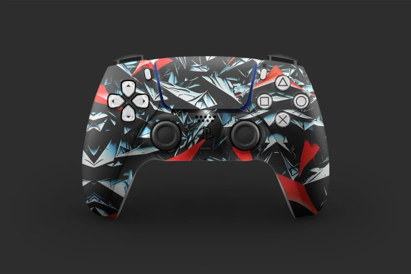 Abstract Shard Graffiti | Ps5 Controller Skins