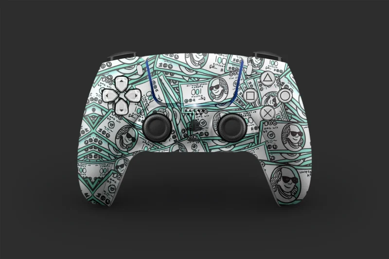 USD Bills | Ps5 Controller Skins