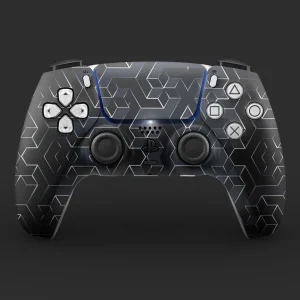 Onyx Black Hex Armour | Ps5 Controller Skin