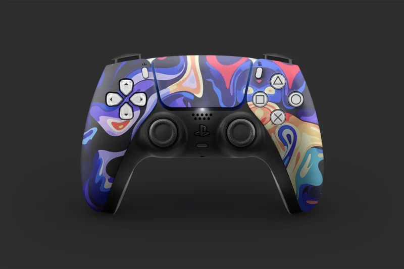 Colorful Wave | Ps5 Controller Skins - Image 2