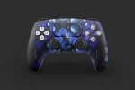 Blue Geometric Spectrum | Ps5 Controller Skins