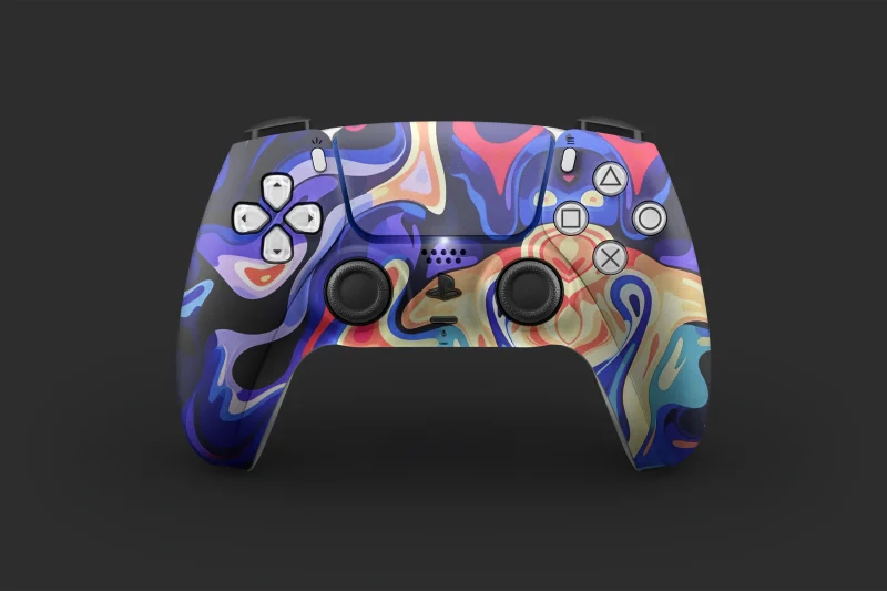 Colorful Wave | Ps5 Controller Skins