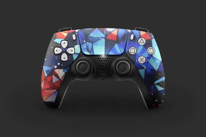 Crystal Geometry | Ps5 Controller Skins - Image 2