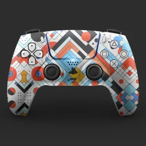 Multicolor Geometric | Ps5 Controller Skins