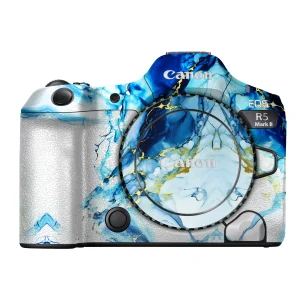 Aqua Marble Art | Camera Skin