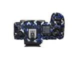 Blue Tribal Mosaic Skin for Camera