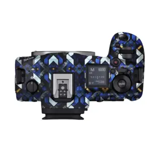 Blue Tribal Mosaic Skin for Camera