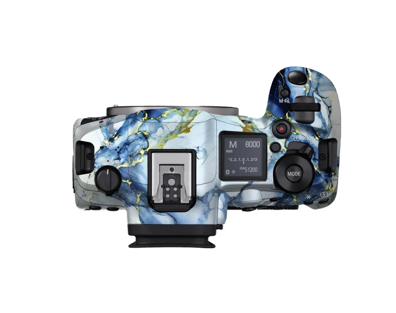 Aqua Marble Art | Camera Skin - Image 3