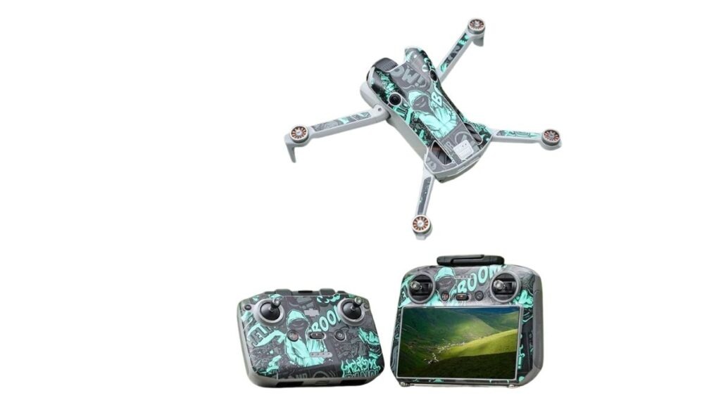 Neo Pulse Streak DJI Mini 4 Pro Skins & Wraps