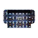 Blue Geometric Mosaic Skin for Nintendo Switch 2