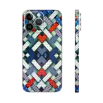 Nautical Patchwork Weave Mobile Skin