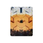 Golden Honeycomb Geometric Tablet Skin