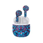 Red & Blue Abstract | Ear Pod Skin: A Fresh Look for Everyday Audio Gear