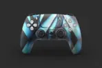 Blue Streaks Ps5 Controller Skins