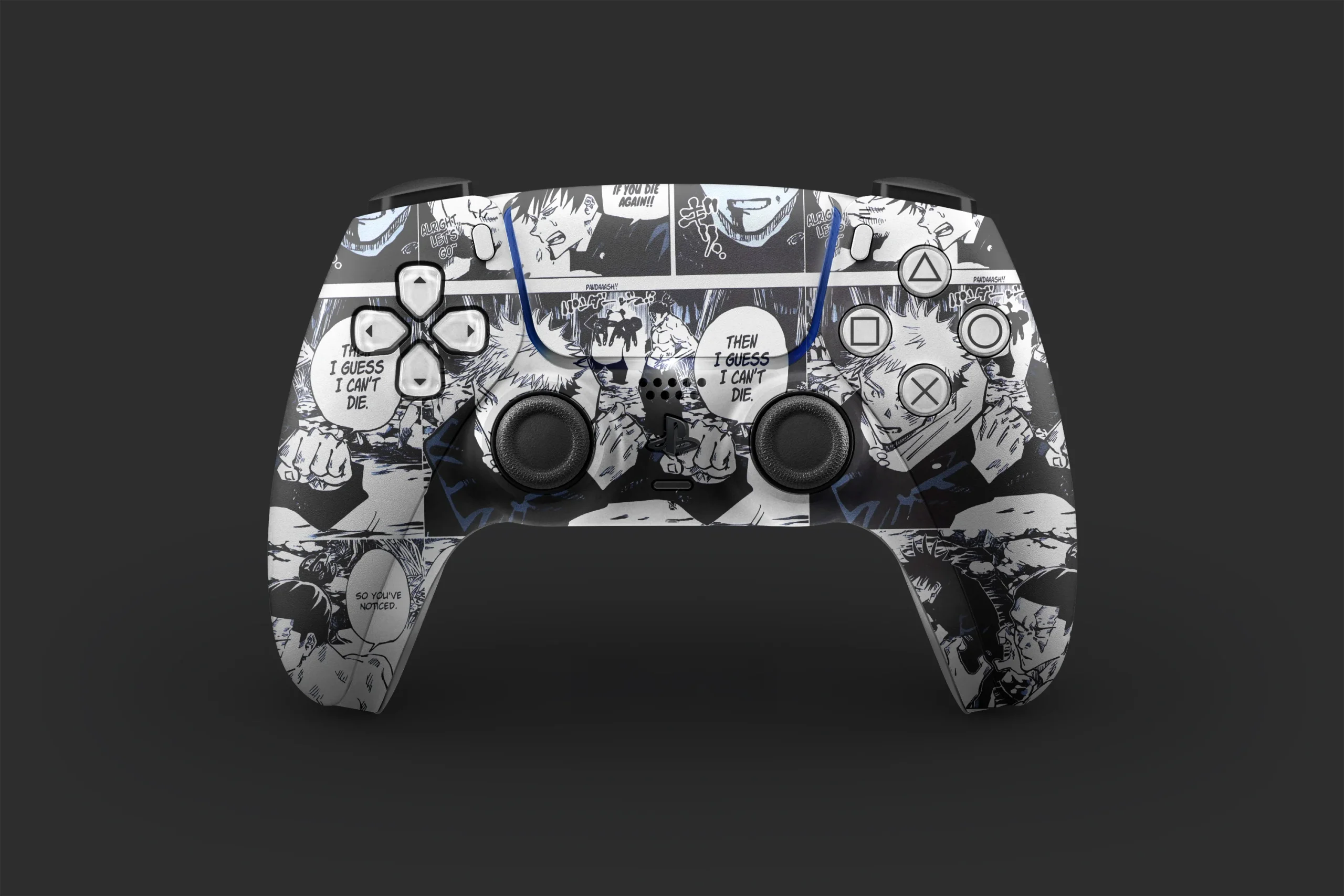 PS5-Recoveredtrgtrtr-scaled-1.webp Anime Manga Collage Ps5 Controller Skins - Image 1