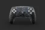 Onyx Black Hex Armour Ps5 Controller Skin