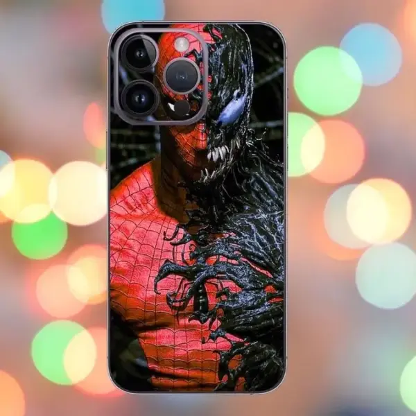 Spider Man Mask Skin for iPhone Users