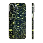 Yellow Swirl Mobile Skin