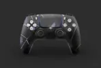 Black Gold Marble Ps5 Controller Skins - Image 2