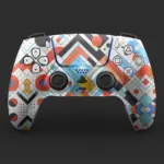 Multicolor Geometric Ps5 Controller Skins