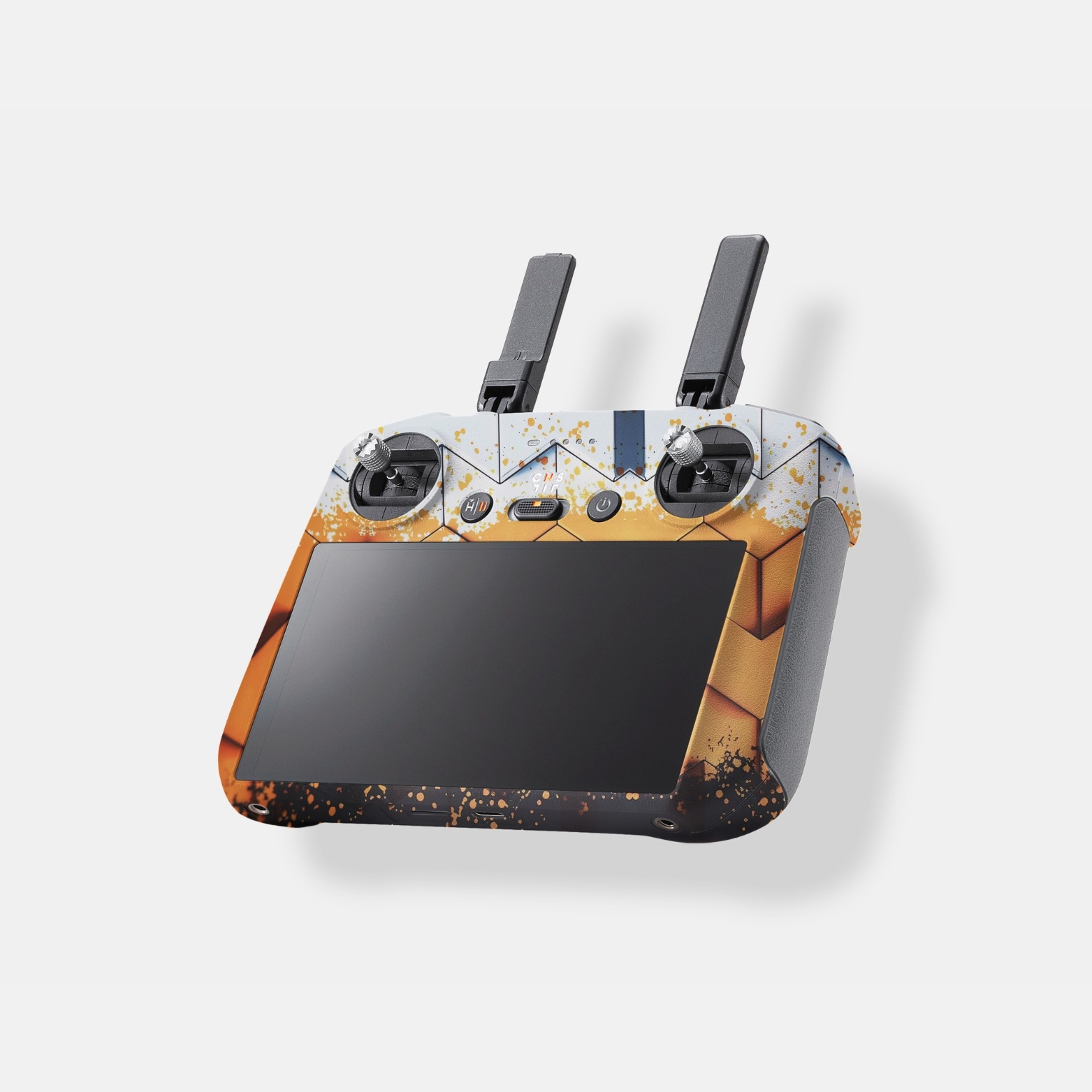 16R remote controller Geo Copper Splash 3M Vinyl Skin Wrap for DJI RC2 Controller - Image 1