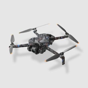 USA Travel Icons Skin for DJI Mini 4 Pro