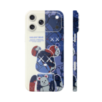 Urban Teddy Graffiti iPhone 17 Series Skin | Abstract Bear Art Embossed Protective Skin