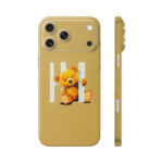 Cute Golden Teddy Bear Skin for iPhone 17 Series – Premium Vinyl Wrap