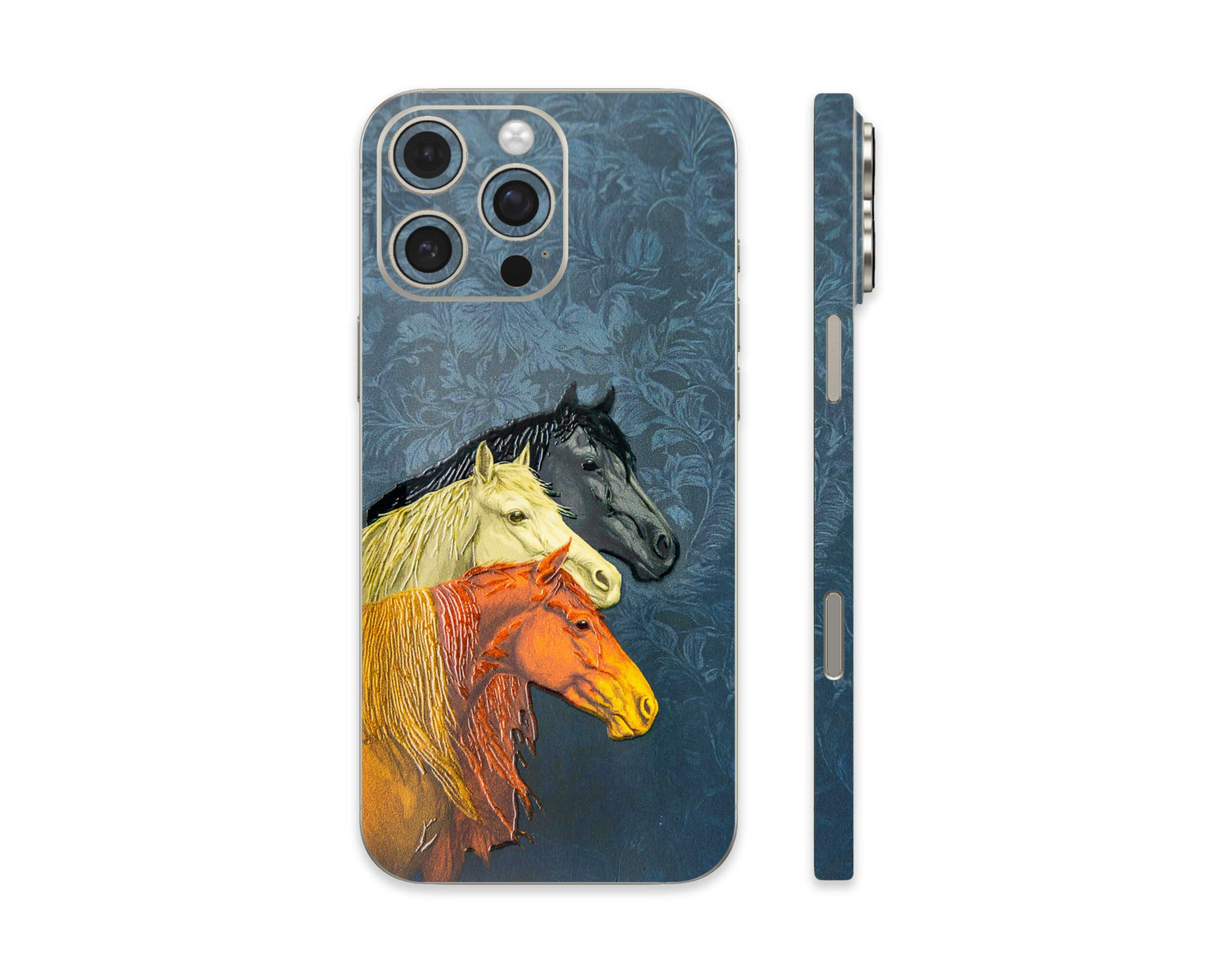 1 Luxury Horse Art iPhone Skin Wrap - Image 1