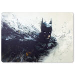 Black Mask Anime Embossed MacBook Skin