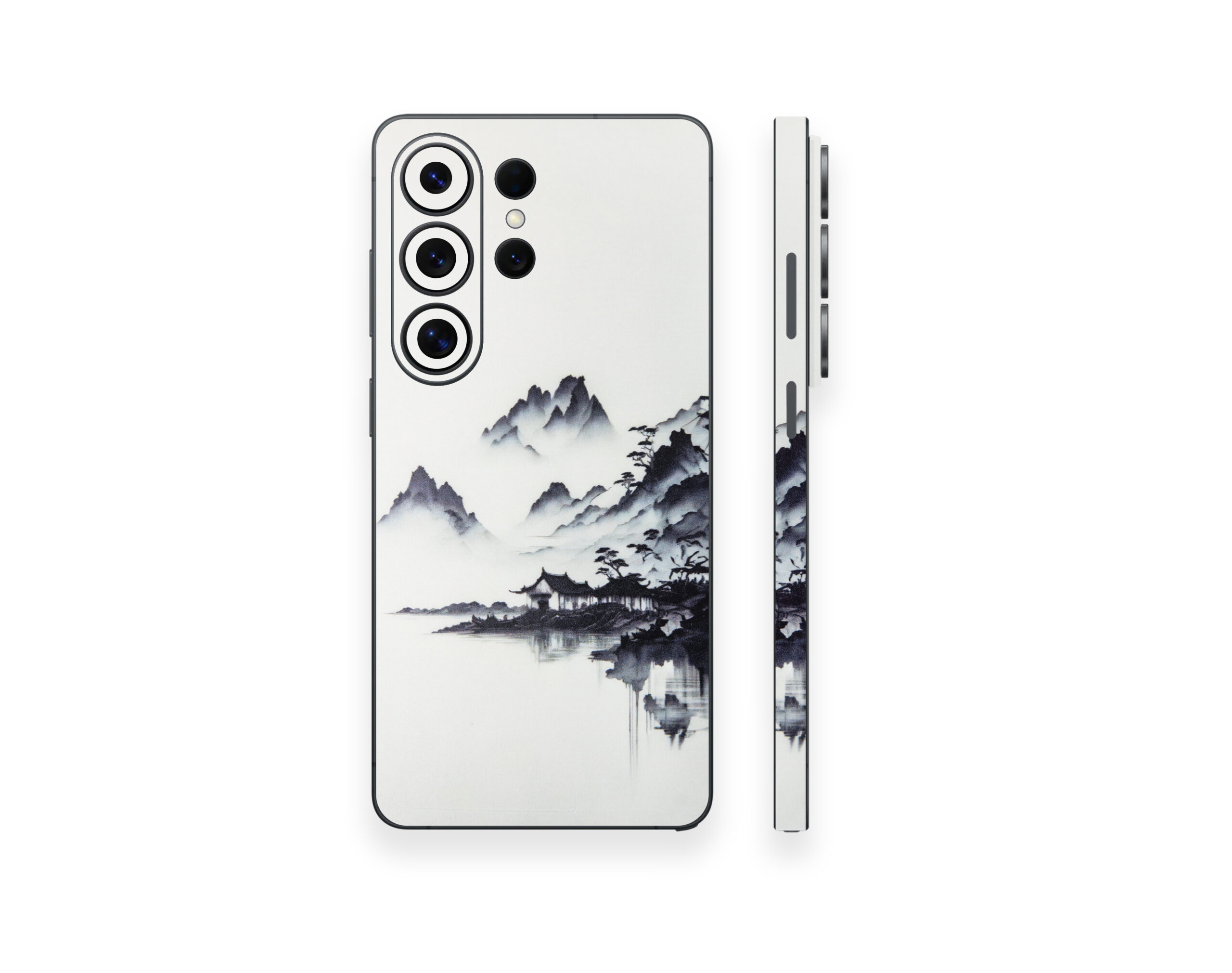 17 Mountain Premium Device Skin | Minimalist Landscape Vinyl Wrap - Image 1