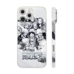 Anime iPhone Skin | Straw Hat Crew Black & White Wrap