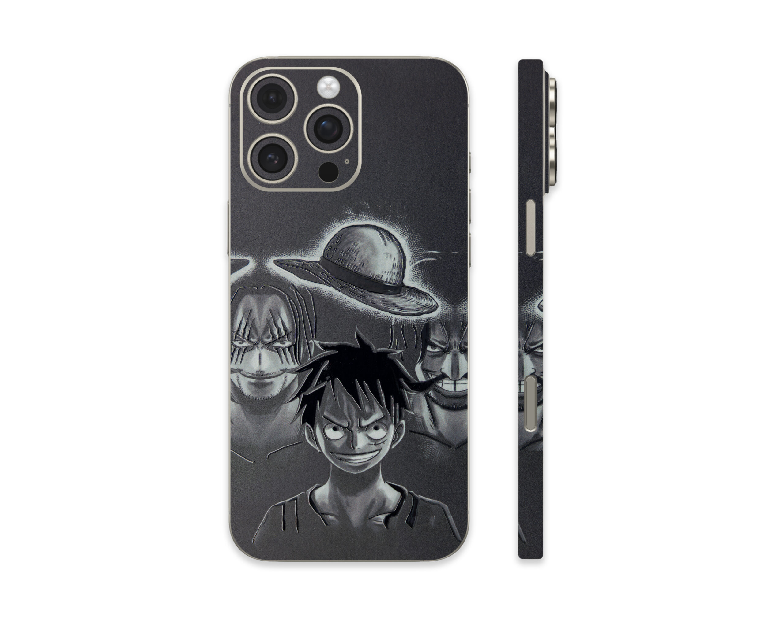 7 Shadow Captain – Dark Anime Pirate iPhone Skin Wrap - Image 1