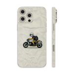 Nomad Rider – Minimal Biker Aesthetic iPhone Skin Wrap
