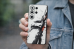 Phantom Drift – Transparent Supercar Ink Splash Mobile Skin Wrap (Limited Edition) - Image 2